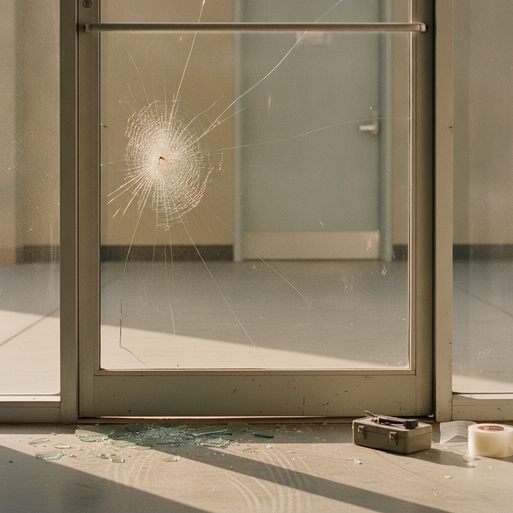 What to Do When Your Door Glass Breaks in Concord