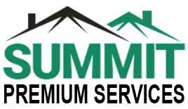 Summit PREMIUM SERVICES Logo with phone